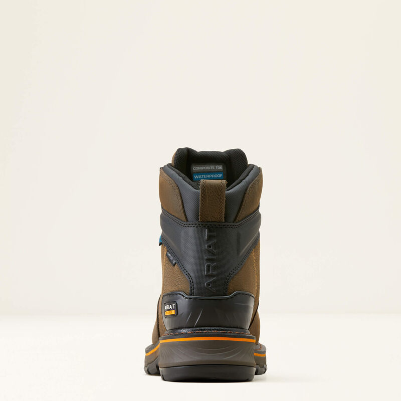 Ariat - Bota de trabajo impermeable con punta de material compuesto Stump Jumper BOA de 6" - 10048060