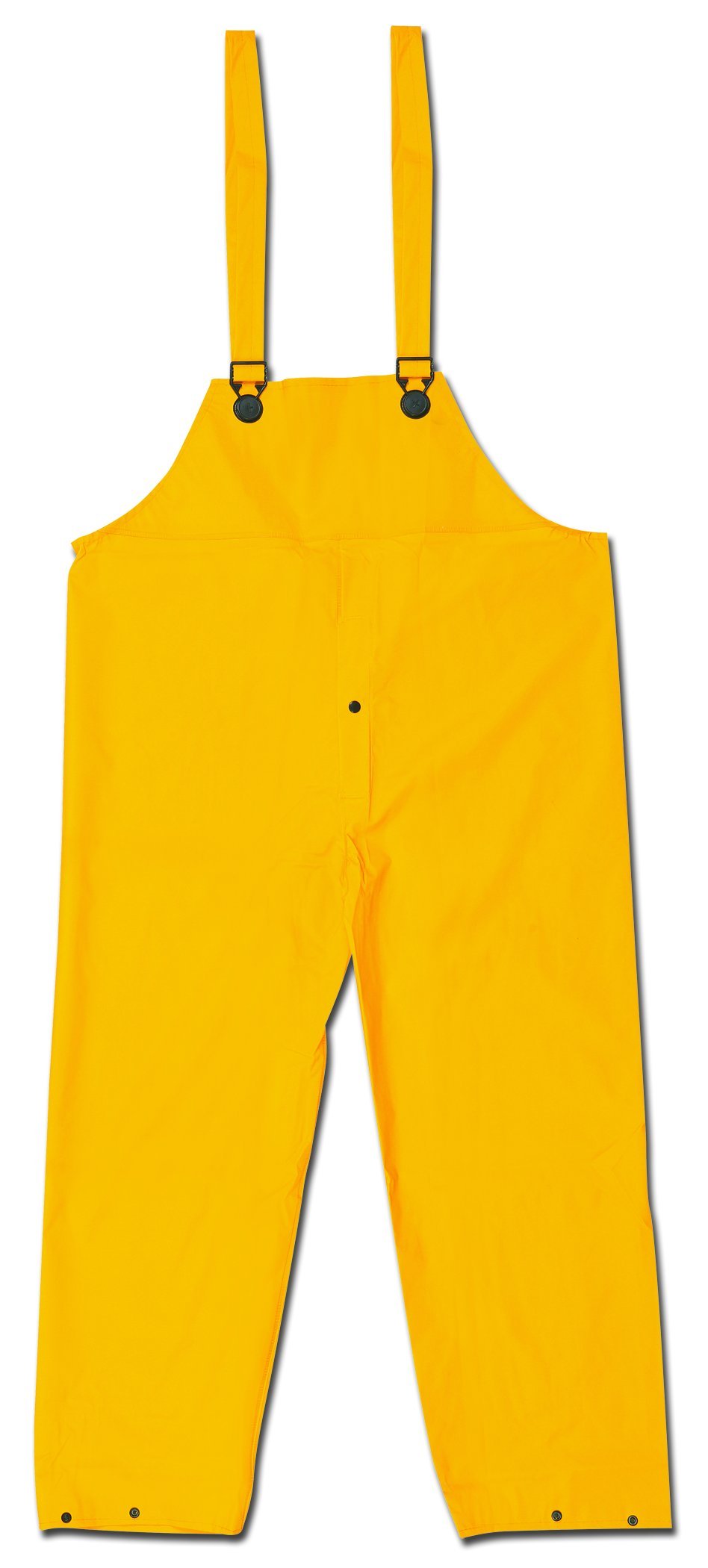 MCR Safety - Pantalones impermeables MCR Safety 200BP Serie Clásica, color amarillo, con peto y bragueta. - 611-200 BP