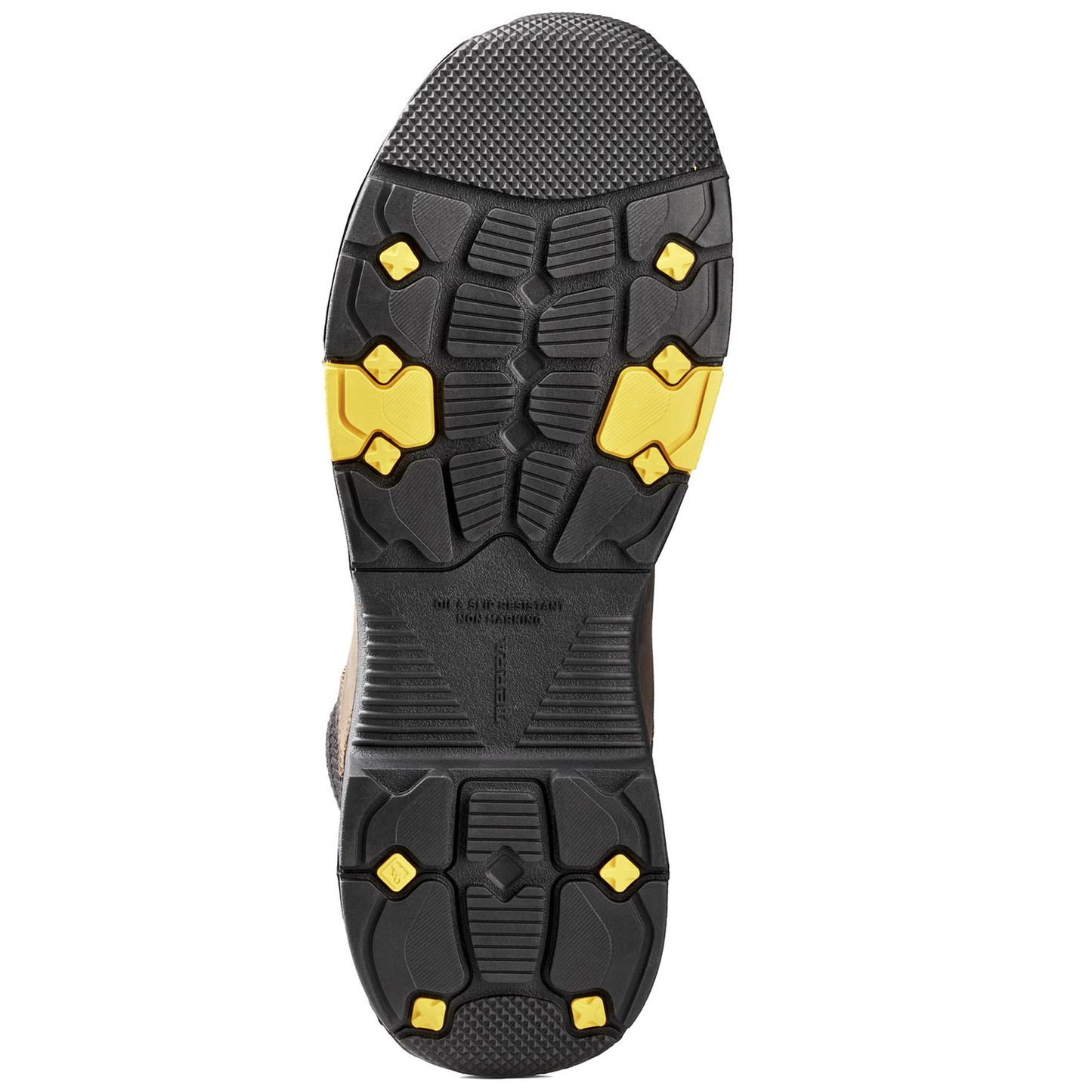 Terra - Bota de trabajo de seguridad Terra Carbine de 6" con punta de composite impermeable para hombre - 8395BN