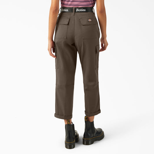 Dickies - Pantalones cargo cortos de corte relajado para mujer - FPR50