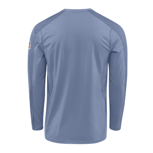 Bulwark - Camiseta Henley de punto flexible para hombre - STL2