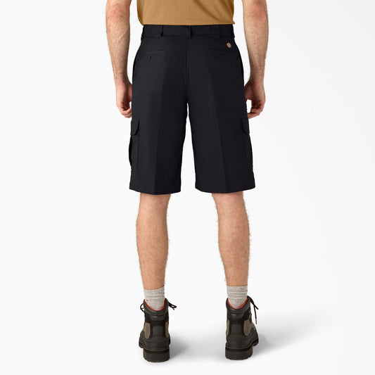 Dickies - Pantalones cortos cargo de corte relajado FLEX, 13" - WR557