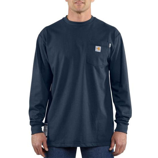Carhartt - Camiseta de algodón de manga larga ignífuga Force® - 100235