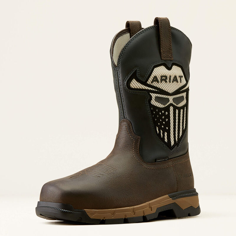 Ariat - Bota de trabajo con puntera compuesta Rebar Flex Western VentTEK Incognito - 10040432