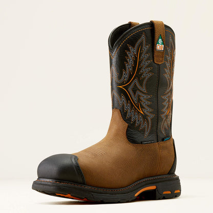 Ariat - Bota de trabajo con puntera compuesta impermeable WorkHog CSA XTR - 10042491