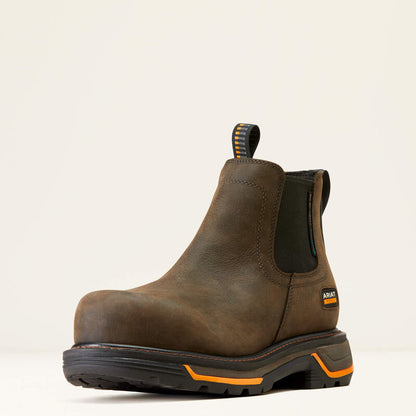Ariat - Bota de trabajo impermeable con puntera compuesta Big Rig Chelsea - 10042544