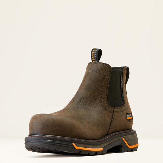 Ariat - Bota de trabajo impermeable con puntera compuesta Big Rig Chelsea - 10042544