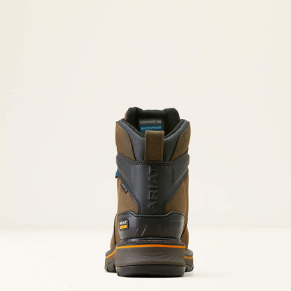 Ariat - Bota de trabajo impermeable con punta de material compuesto Stump Jumper BOA de 6" - 10048060