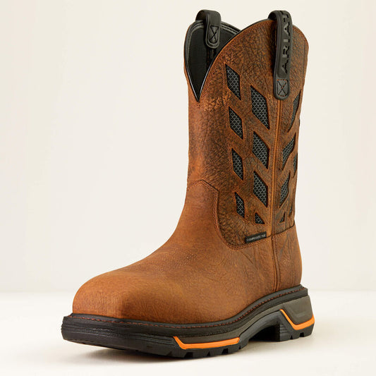 Ariat - Bota de trabajo con puntera compuesta VentTEK de Big Rig Tread - 10050834