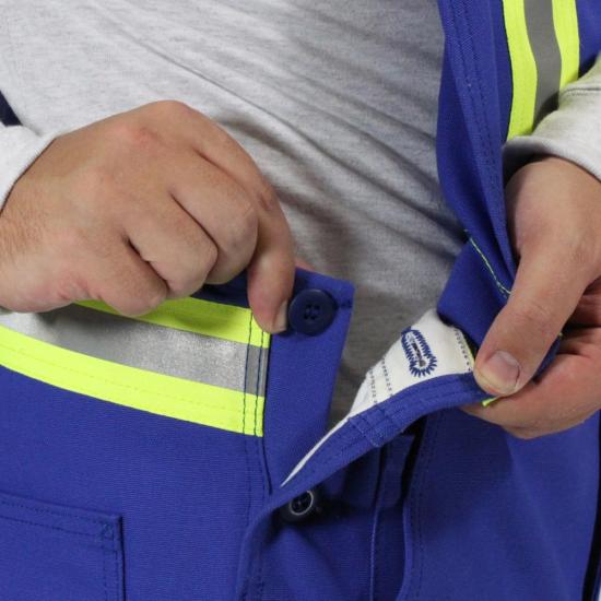 Carhartt - Mono con peto de pato a rayas ignífugo - Sin forro - 101703