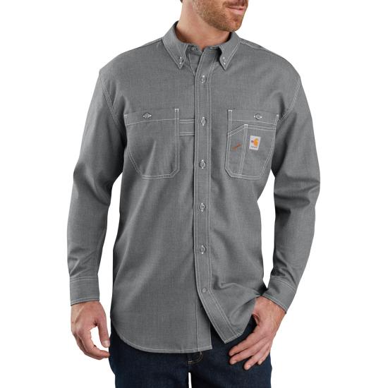 Carhartt - Camisa ligera de manga larga ignífuga Force® - 104138