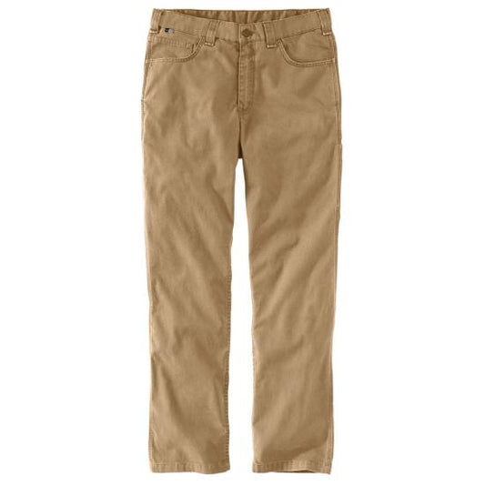 Carhartt - Pantalón de trabajo de cinco bolsillos de lona ignífuga - 104204