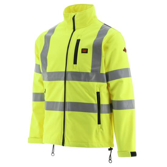 CAT - Chaqueta Soft Shell de alta visibilidad y resistente a las llamas - 1310097