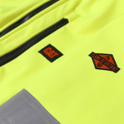 CAT - Chaqueta Soft Shell de alta visibilidad y resistente a las llamas - 1310097