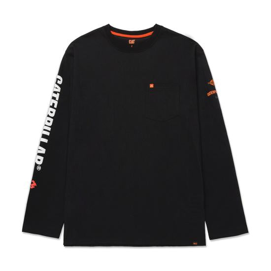 CAT - Camiseta ligera de manga larga con bandera ignífuga - 1630019