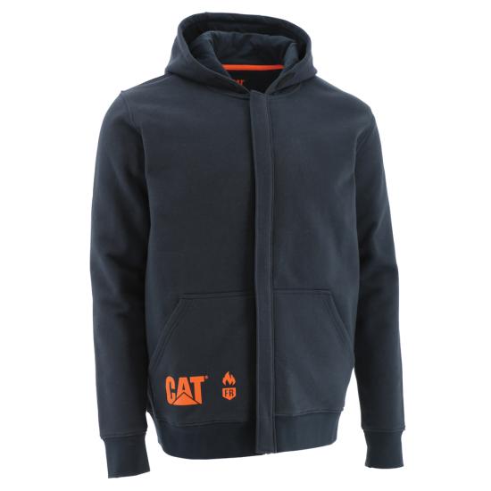 CAT - Sudadera ligera con capucha y cremallera completa, resistente al fuego - 1910142