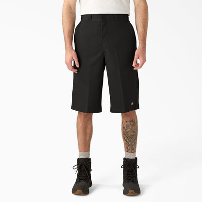 Dickies - Pantalones cortos de trabajo holgados con bolsillos multiusos, 15" - 41283