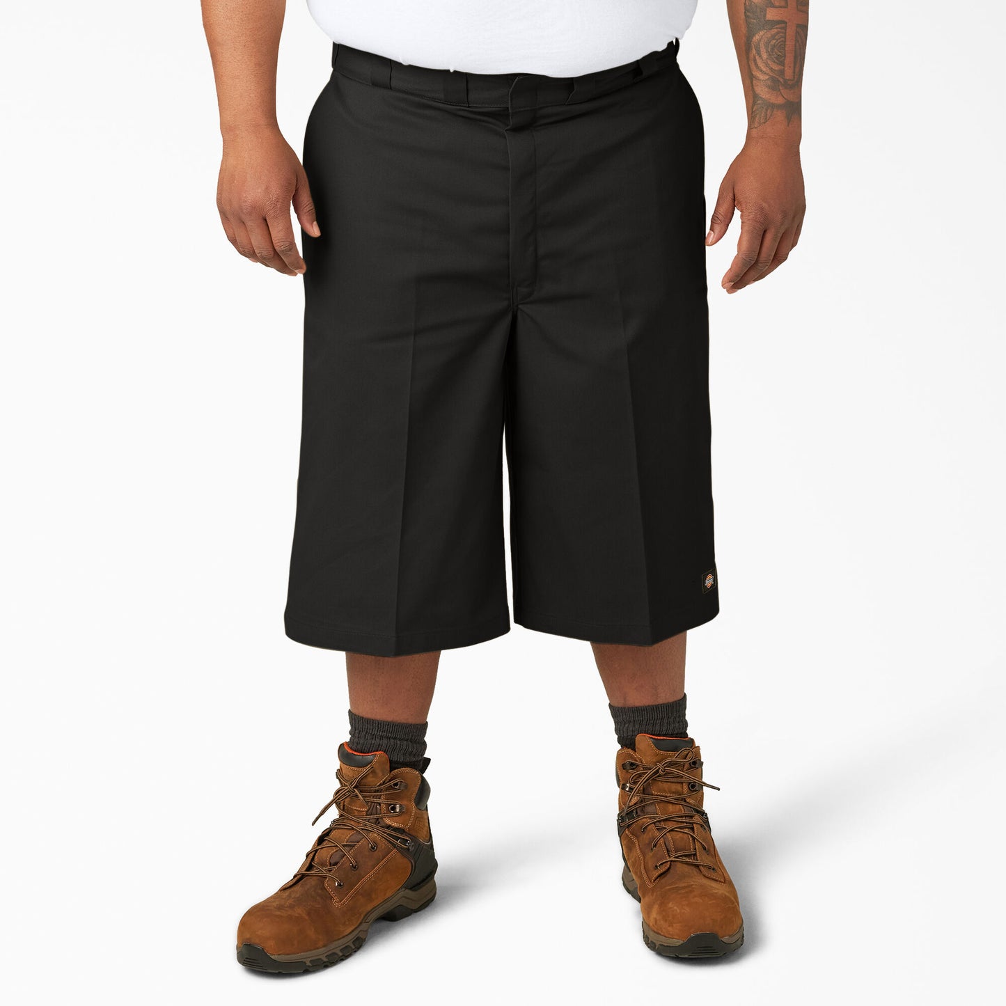 Dickies - Pantalones cortos de trabajo holgados con bolsillos multiusos, 15" - 41283