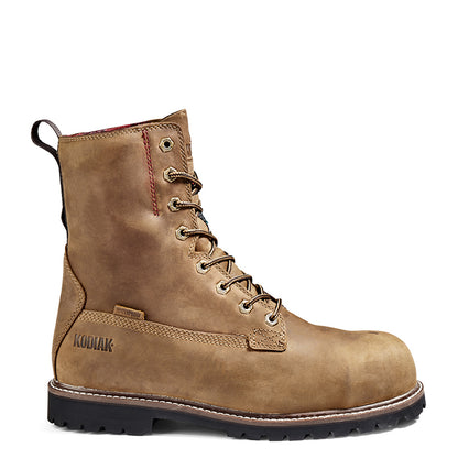 Kodiak - Bota de trabajo de seguridad con punta de composite impermeable Kodiak McKinney de 8" para hombre - 4NLSBN