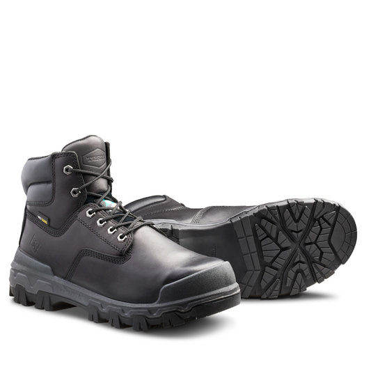 Terra - Bota de seguridad Terra Sentry 2020 para hombre, con punta de nanocompuesto de 6" y protección interna del metatarso. - 4NRWBK
