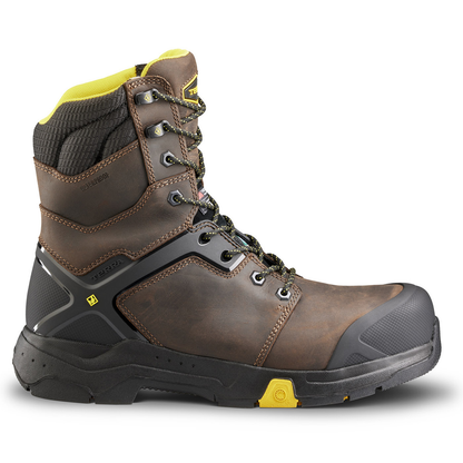 Terra - Bota de trabajo de seguridad Terra Carbine de 8" con punta de composite impermeable para hombre - 4TCRBN