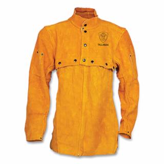 Tillman - Capa con mangas y pechera, piel de vaca de primera calidad - 724-322120