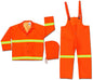MCR Safety - Traje de lluvia de 3 piezas Luminator™, raya lima, 0,35 mm - 611-2013R
