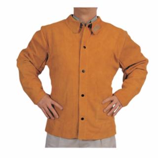 Best Welds - Chaqueta de soldador de piel de vacuno servida - 902-Q-1