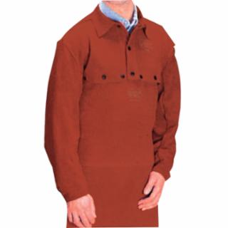 Best Welds - Babero de cuero, 50,8 cm de largo, cierre a presión - 902-Q-4