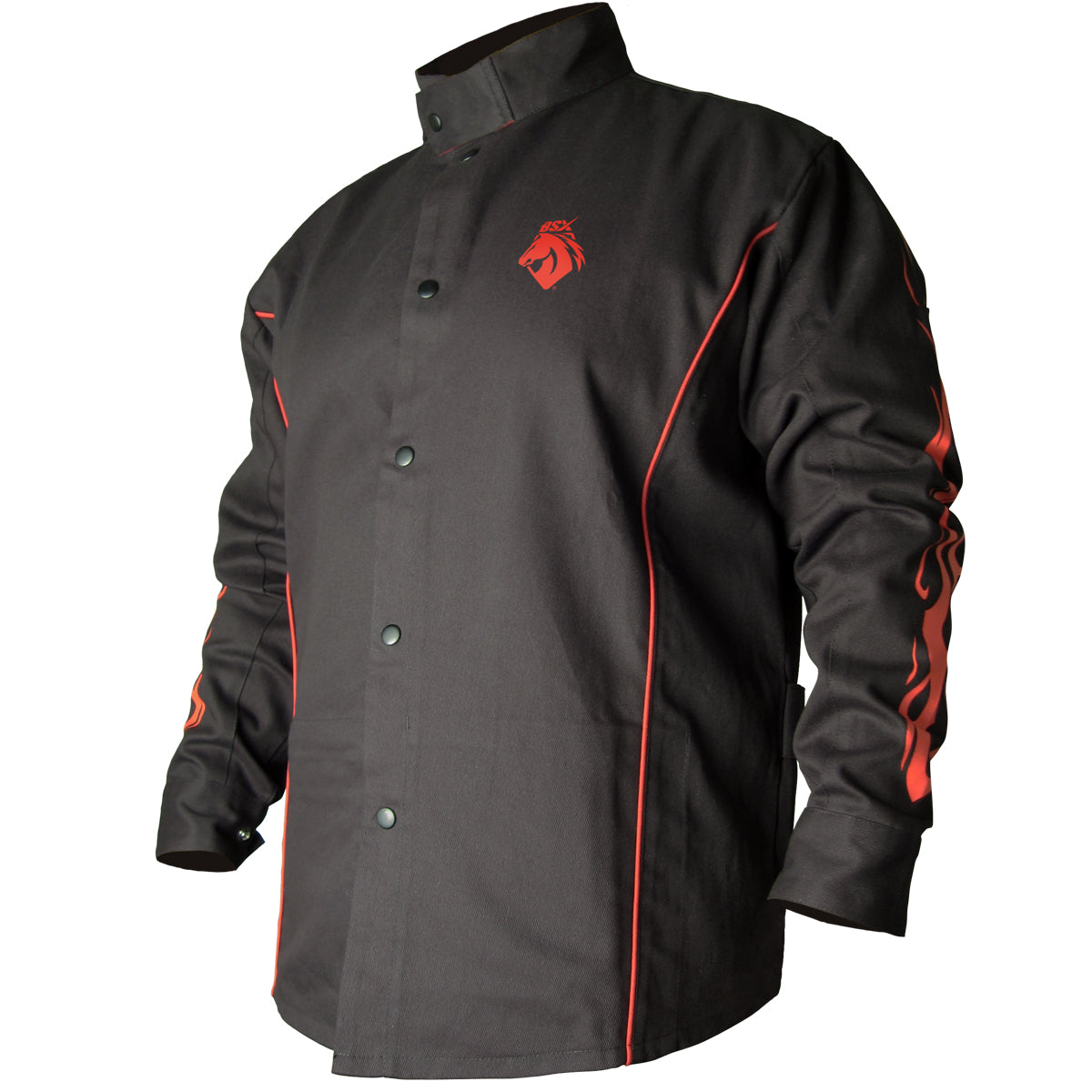 Black Stallion - Chaqueta de soldadura BSX® de algodón ignífugo - BX9C