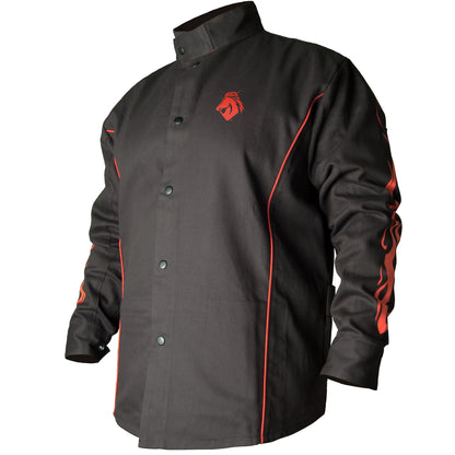 Black Stallion - Chaqueta de soldadura BSX® de algodón ignífugo - BX9C