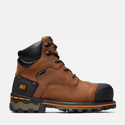 Timberland PRO - Bota de trabajo Boondock impermeable con punta de composite de 6" para hombre - TB192615214