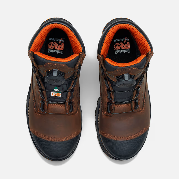 Timberland PRO - Bota de trabajo  BOA® Boondock de 6" con punta de composite para hombre - TB0A66KYEM4