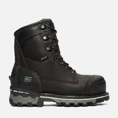Timberland PRO - Bota de trabajo impermeable Boondock de 8" con punta de composite para mujer - TB1A5R7K001