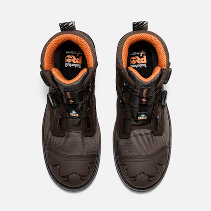 Timberland PRO - Bota de trabajo BOA® Magnitude de 8" con punta de composite para hombre - TB0A66MKELE