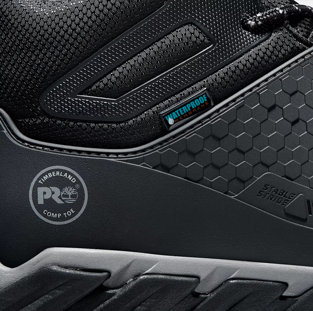 Timberland PRO - Bota de trabajo  Ridgework impermeable con puntera de composite para hombre - TB1A1KBW001