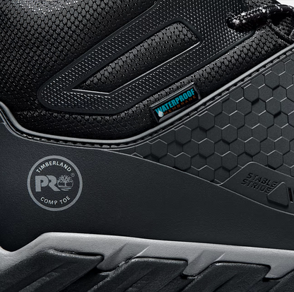 Timberland PRO - Bota de trabajo  Ridgework impermeable con puntera de composite para hombre - TB1A1KBW001