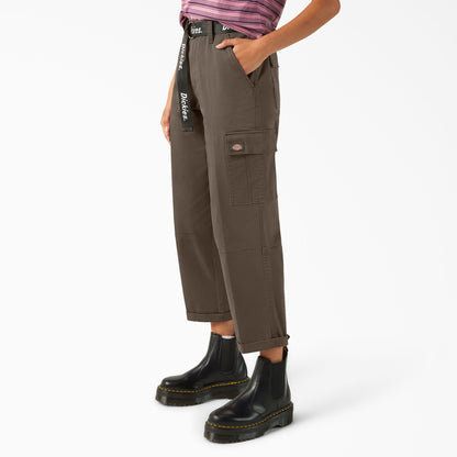 Dickies - Pantalones cargo cortos de corte relajado para mujer - FPR50