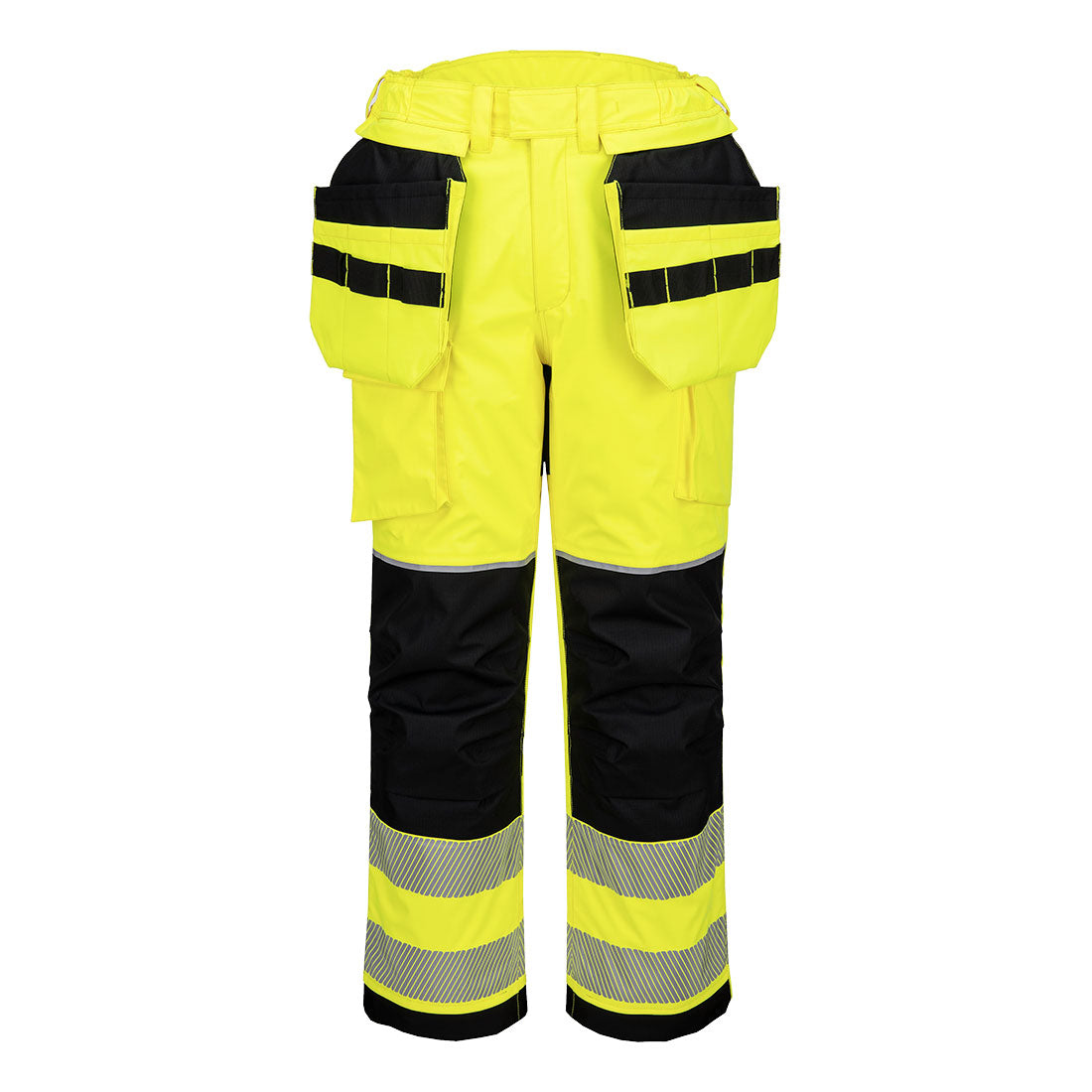 PortWest - Pantalón de invierno PW3 FR Modaflame Rain+ Hi-Vis - FR427