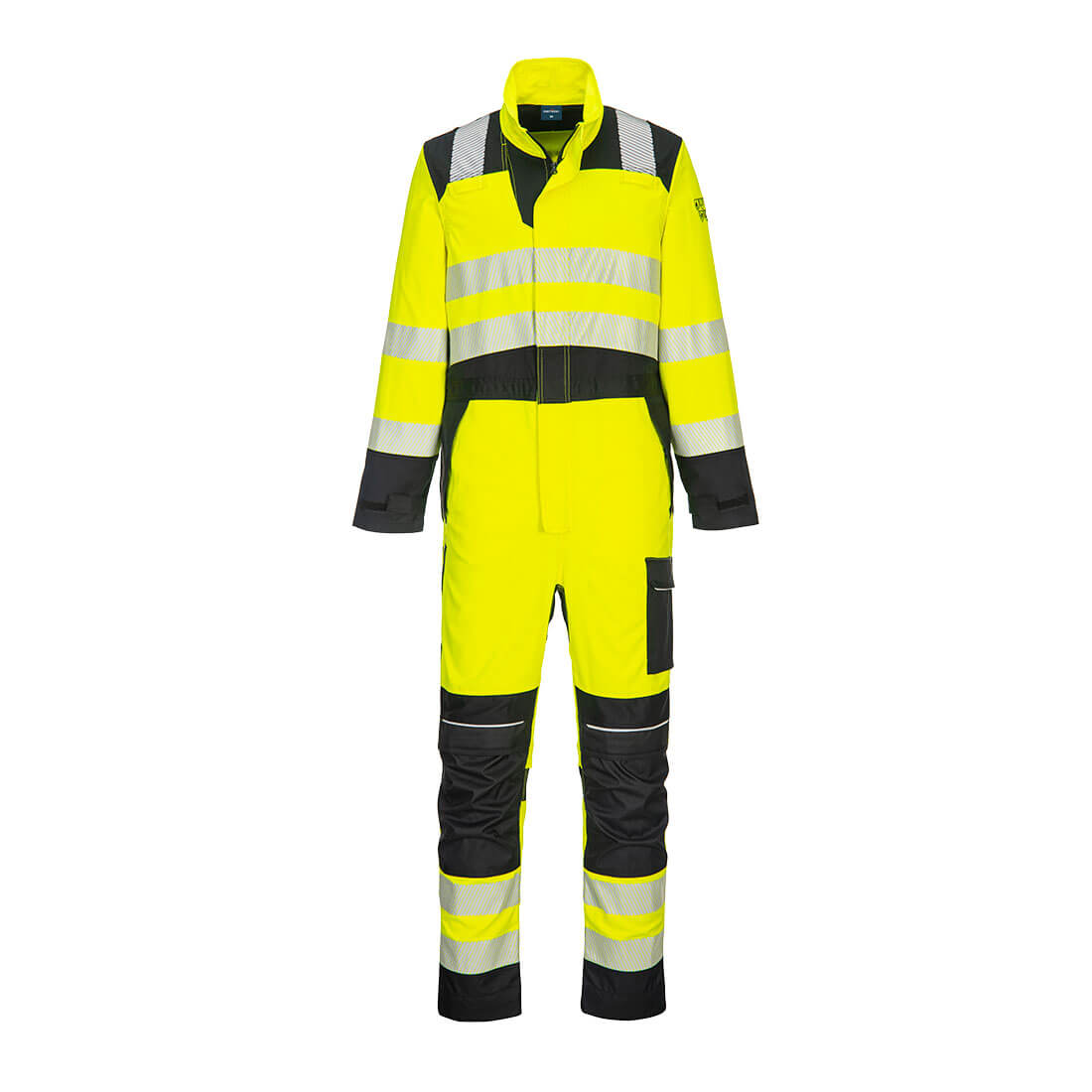 PortWest - Buzo de alta visibilidad y resistente a la llama PW3 FR Modaflame Hi-Vis - FR507