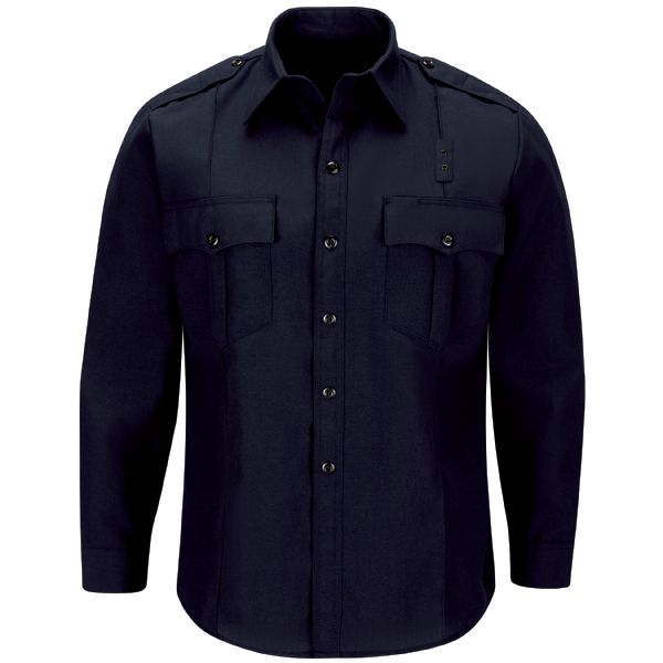 Workrite - Camisa clásica de manga larga para bomberos para hombre - FSE0
