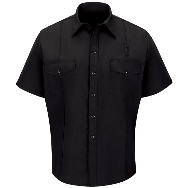 Workrite - Camisa clásica de bombero de manga corta para hombre - FSF2