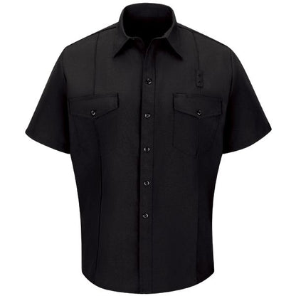 Workrite - Camisa clásica de bombero de manga corta para hombre - FSF2