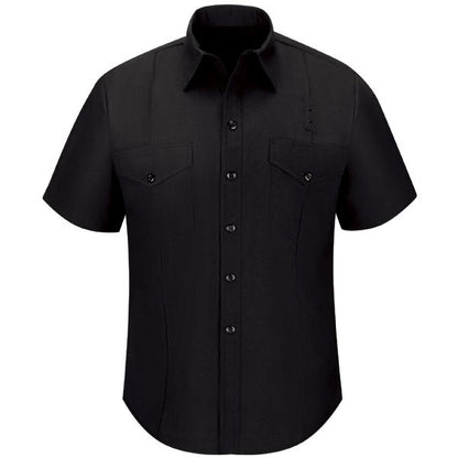 Workrite - Camisa clásica de bombero estilo western de manga corta para hombre - FSF6