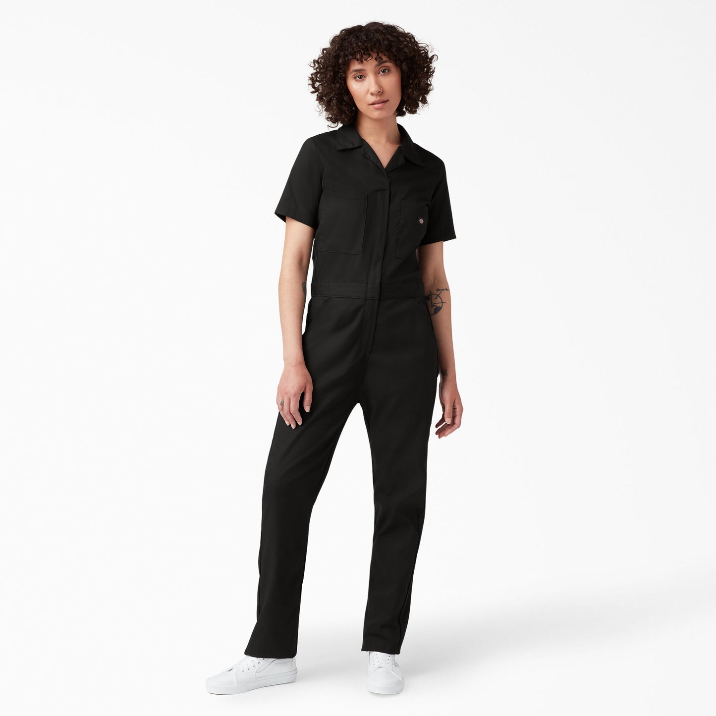 Dickies - Mono de manga corta refrescante FLEX para mujer - FV332F