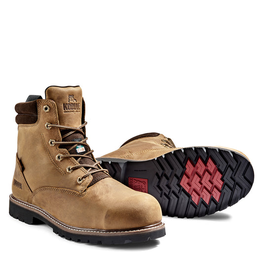 Kodiak - Bota de trabajo de seguridad con punta de composite impermeable Kodiak McKinney de 6" para hombre - K4TFBN