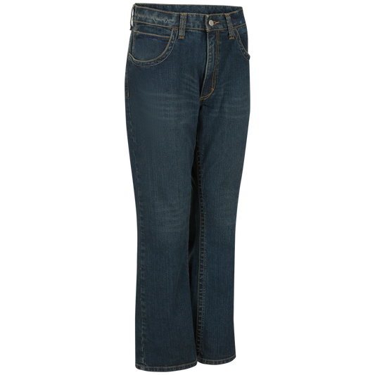 Vaqueros de corte bota holgados con elástico para hombre - PSJ2