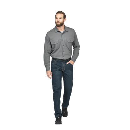 Bulwark - Vaqueros rectos elásticos para hombre