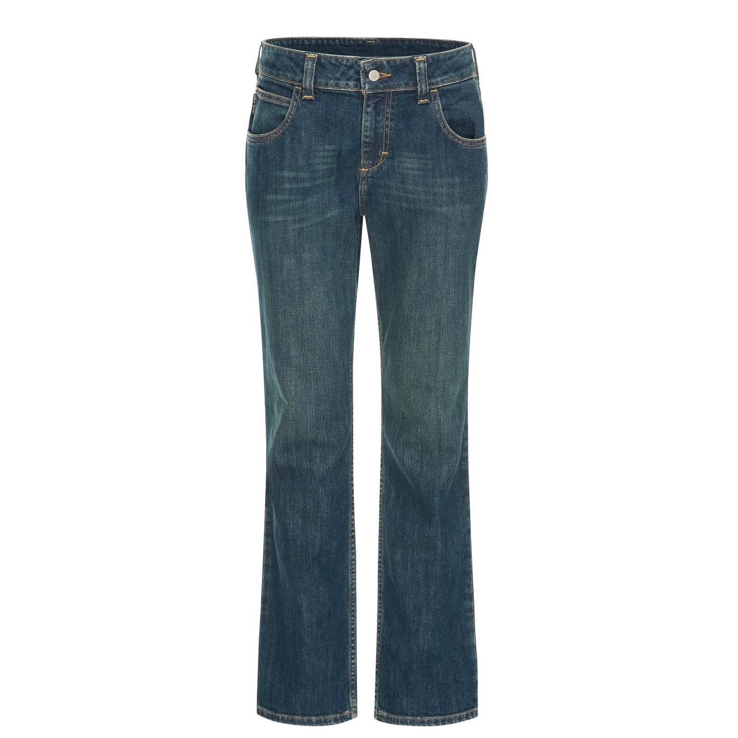 Bulwark - Vaqueros de corte curvo para mujer con elástico - PSJC