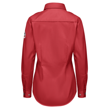 Bulwark - Camisa tejida con cierre a presión frontal, cómoda y de peso medio para mujer de la serie i Q® - QS27